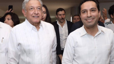 AMLO ya está en Mérida