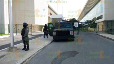 Fuerte operativo de seguridad en Mérida por traslado del Chelelo