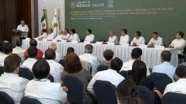 Mexicanos tendrán derecho a la salud con o sin seguro: AMLO