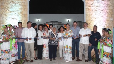 Inauguran la Casa de la Cultura de Dzilam de Bravo