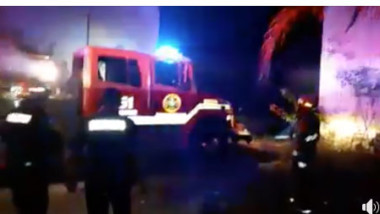 Incendio en bodega del Sur de Mérida