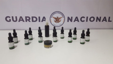 Decomisan cristal y aceite de cannabis en el Aeropuerto de Mérida