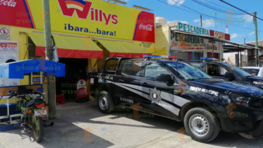 Asalto a mano armada en Kanasín a plena luz del día