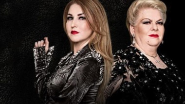 Paquita la del Barrio y Alicia Villareal en el Carnaval de Mérida 2020