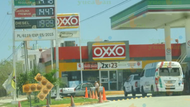 En Yucatán, la gasolina baja a $14.18 por litro