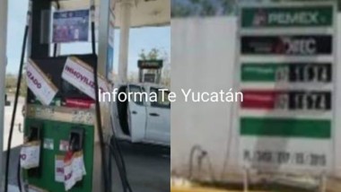 Profeco exhibe a gasolinera en Mérida por vender litros incompletos
