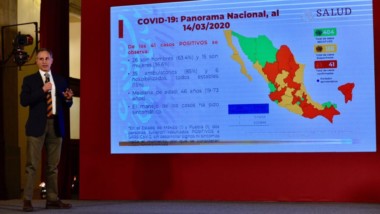 Casos de coronavirus en México suben de 26 a 41 en 24 horas