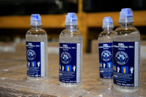 Grupo Modelo entrega mil botellas de gel antibacterial al IMSS InformatYucatán