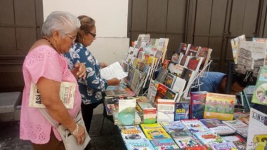 Los libros salen de nuevo a las calles en Mérida