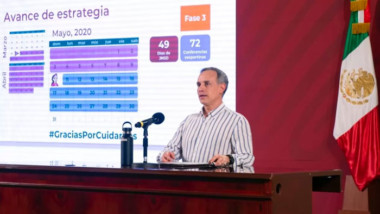Sube a 3,465 la cifra de muertes en México por COVID-19; van 35,022 casos confirmados