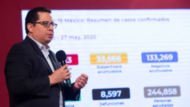 México supera a Alemania en número de muertos por COVID-19 con 8,597