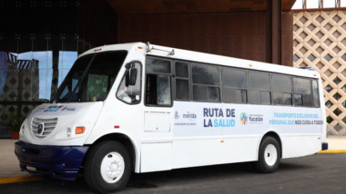Yucatán: Habilitan transporte exclusivo para personal médico