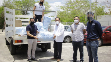 Arquidiócesis de Yucatán dona insumos médicos al Hospital de Tekax