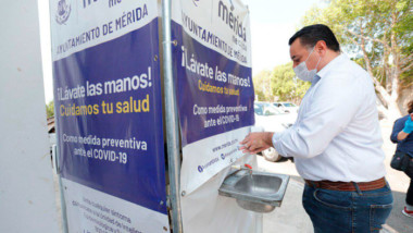 Llama Alcalde de Mérida a no bajar la guardia ante el coronavirus