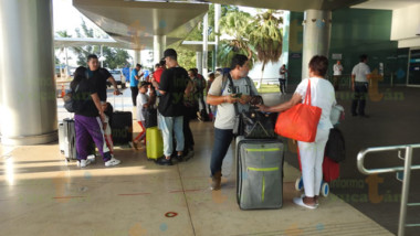 Repunta actividad en el aeropuerto de Mérida
