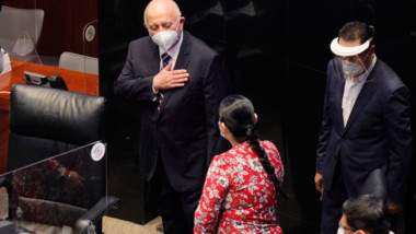 Jorge Habib, asume como Senador