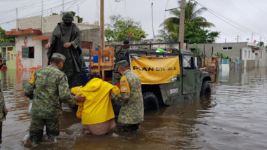 Hay casi dos mil yucatecos en refugios temporales