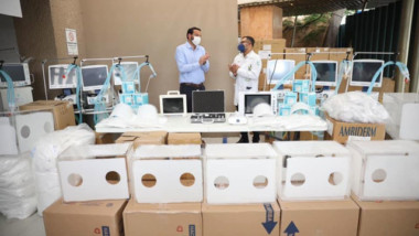 Recibe UMAE, equipo para atender a pacientes covid