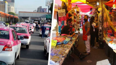 Gobierno dará apoyos de 25 mil pesos a taxistas y tianguistas de la CDMX