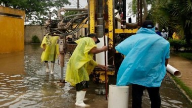Construidos más de 50 pozos en 15 colonias de Mérida