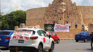 Anuncian tercera caravana Anti AMLO en Mérida
