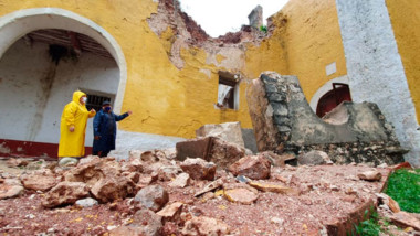 Colapsa techo de ex-convento franciscano en Tekantó