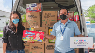 Empresas yucatecas se solidarizan para apoyar a familias afectadas por “Cristóbal”