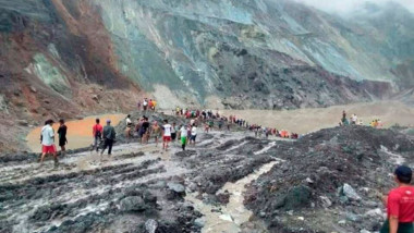 Accidente en mina de Birmania deja al menos 113 muertos