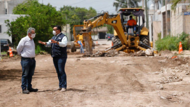 Arranca repavimentación de calles en la colonia Nuevo Yucatán