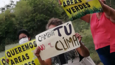 Vecinos de las Águilas se oponen a construcción de gasolinera, “es legal” responde Ayuntamiento