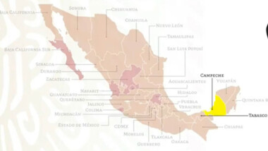 Campeche, primer estado del país que pasa a color amarillo en semáforo de COVID-19