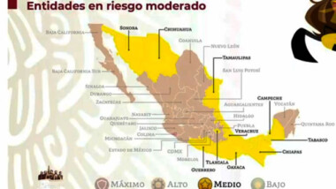 Colima, la única entidad en México que sigue en color rojo del semáforo COVID
