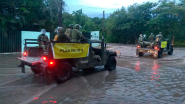 Ejército Mexicano activa el Plan DN-III-E en su fase de prevención