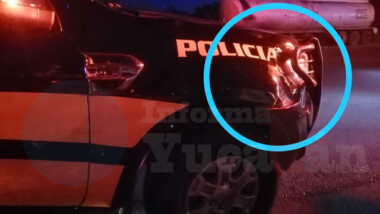 Vehículo de la SSP atropella a peatón en Pancho Villa Oriente