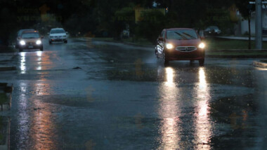 Lluvias con descarga eléctrica