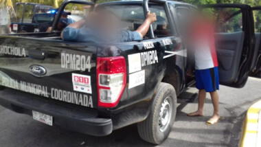 Detienen en Campeche a policías yucatecos, estaban ebrios