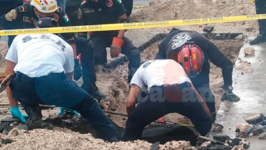 Recuperan cuerpo hallado en túnel de huachicol en Progreso