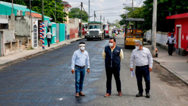 Avanzan las obras de movilidad urbana en Mérida