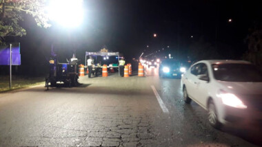 Cuatro detenidos por conducir alcoholizados durante los festejos patrios