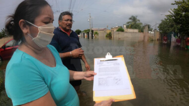 Casas de Ciudad Caucel también se inundaron