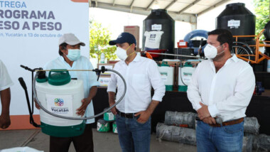 Con el programa Peso a Peso buscan reactivar el campo yucateco