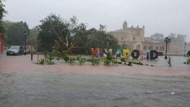 Zeta dejará mucha lluvia a su paso por Yucatán