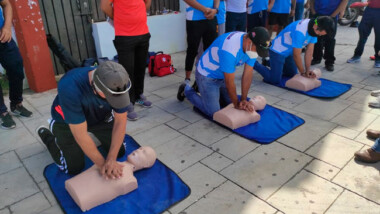Capacitan en primeros auxilios a responsables de Academias de Iniciación Deportiva 