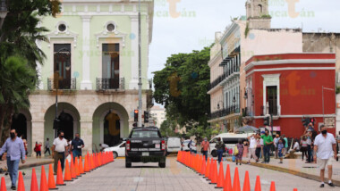 Abren circulación en los alrededores de la Plaza Grande