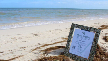 Yucatán, único en el país con siete Certificados “Playa Platino”