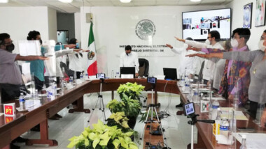 Instala INE sus cinco Consejos distritales en Yucatán
