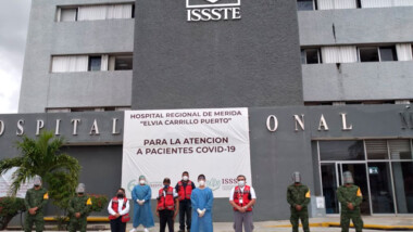 Alistan protocolos de vacunación anticovid en hospitales de Mérida