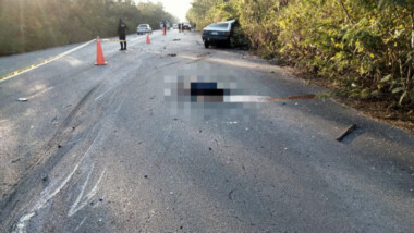 Mortal accidente en la vía Cobá-Chemax