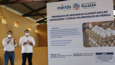 Mérida: Combatirán la pobreza alimentaria “con huevos”