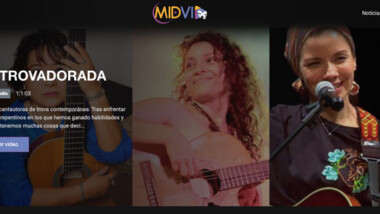 MIDVI, plataforma digital de la comunidad artística local